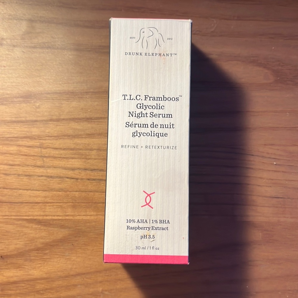 Drunk elephant night serum, never used!